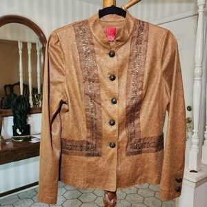 Very Vera Faux Leather Suede Jacket